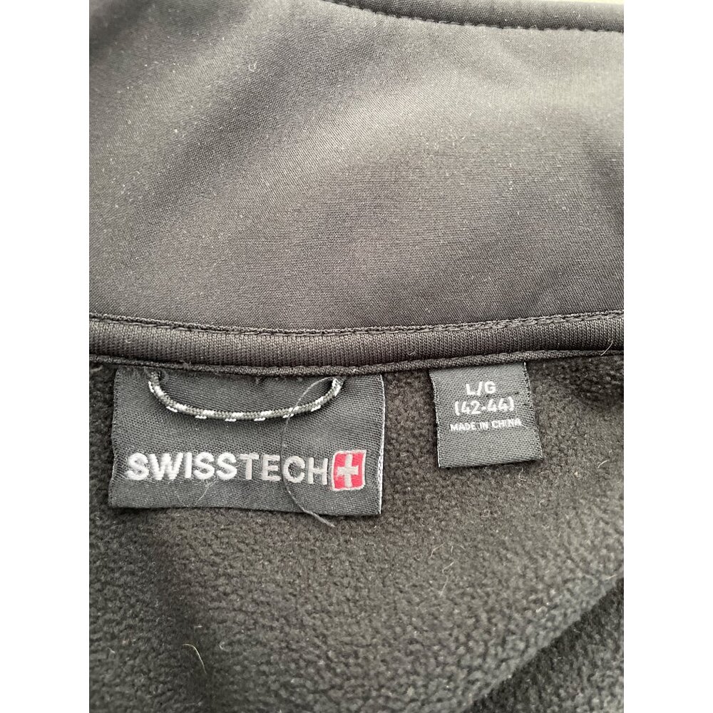 Swiss Tech Softshell Jacket Size Large Zip Front … - image 3